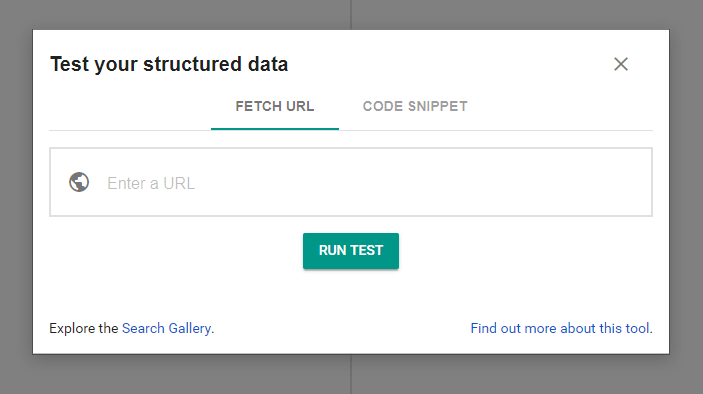 Outil de test des données structurelles